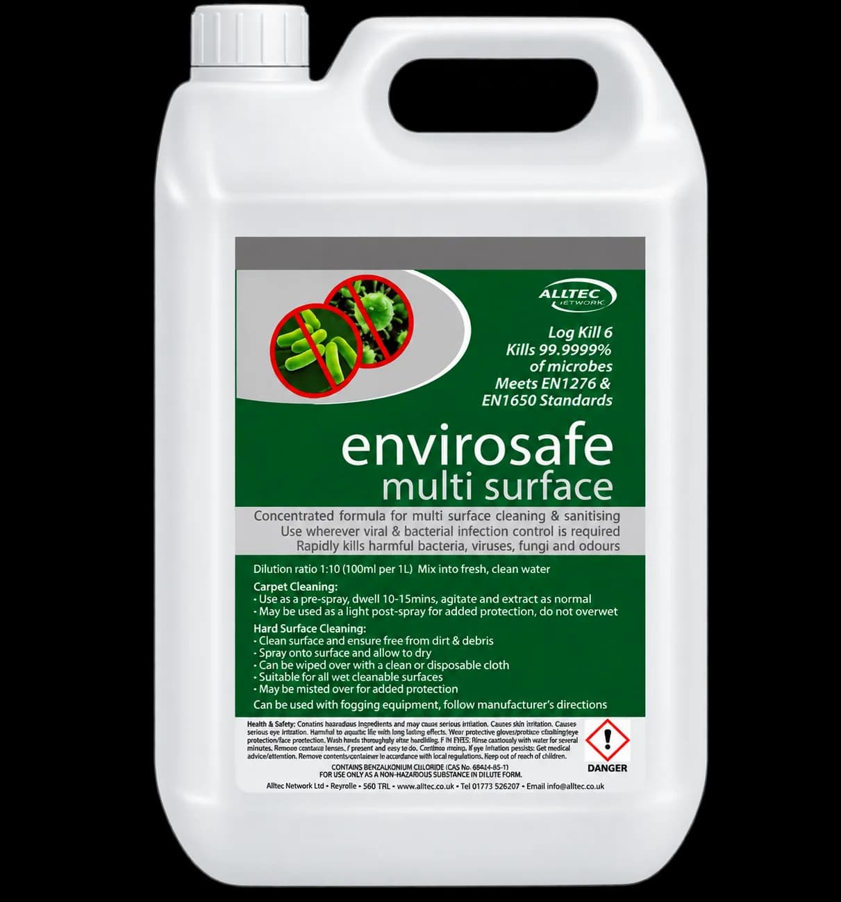 Envirosafe multi-surface treatment container